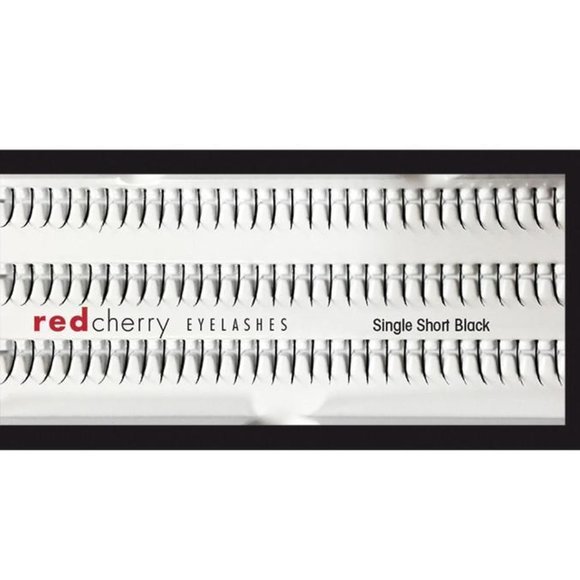 RED CHERRY SHORT SINGLES INDIVIDUAL LASHES - Picture 1 of 2
